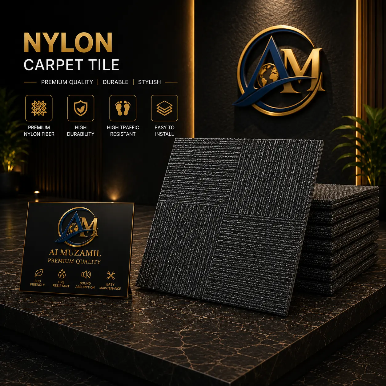 Nylon Carpet Tiles